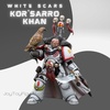 photo of JOYTOY x Warhammer 40000 White Scars: 3rd Company Captain Kor’sarro Khan