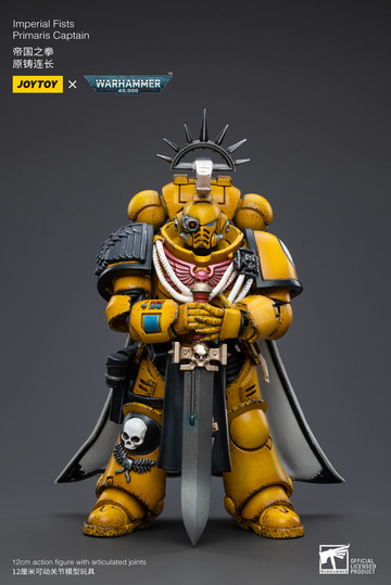 main photo of JOYTOY x Warhammer 40000 Imperial Fists: Primaris Captain Alros Lysigal