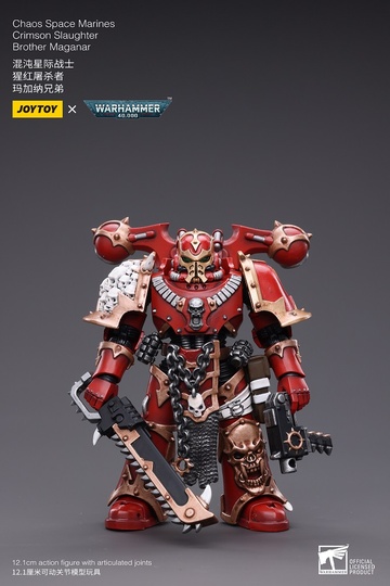 main photo of JOYTOY x Warhammer 40000 Chaos Space Marines Crimson Slaughter: Maganar