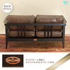 photo of Wood Frame Sofa (Smooth Synthetic Leather / Dark Brown)