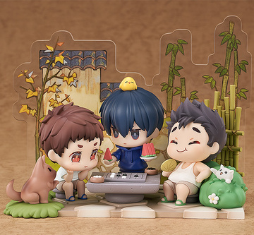 main photo of Chibi Figure Wu Xie & Zhang Qiling & Wang Pangzi Yucun Shiqu Ver.