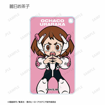 main photo of TV Anime My Hero Academia Trading Chibi Square Acrylic Keychain ver.A: Ochaco Uraraka