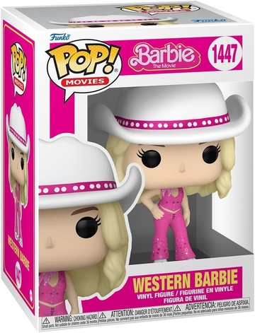 main photo of POP! Movies #1447 Western Barbie