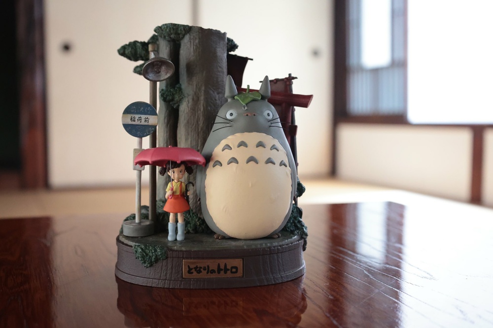 My Neighbor Totoro Light Up Diorama Theater Poster Art - My Anime