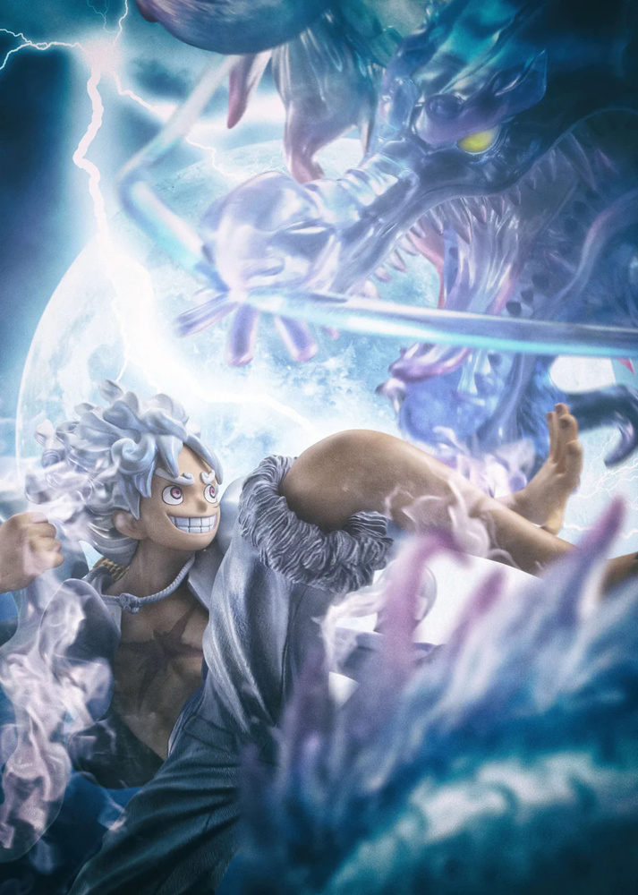One Piece: Gear 5 - Monkey D. Luffy Transformation Maxi Poster