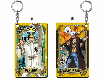 main photo of ONE PIECE Ultimate Crew Hologram Plate Keychain Vol.1: Penguin
