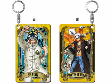 main photo of ONE PIECE Ultimate Crew Hologram Plate Keychain Vol.1: Shachi