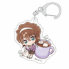 photo of Detective Conan Trading Acrylic Keychain / CharaPeko Drink Ver: Ai Haibara