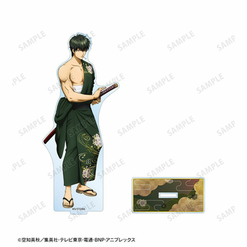 main photo of Gintama New Illustration Japanese Sarashi Outfit ver. BIG Acrylic Stand: Toshiro Hijikata