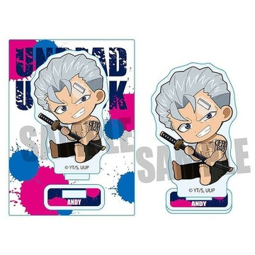 main photo of Undead Unluck Acrylic Mini Stand Gyugyutto: Andy