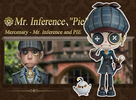 photo of Crafter's Workshop Truth & Inference Series: Mr. Inference (Mercenary) and Pie