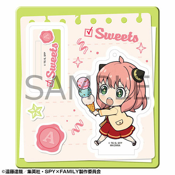 main photo of TokoToko Acrylic Stand Spy x Family vol.2: Anya (Sweets)