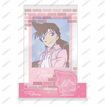 main photo of Detective Conan Instant Photo Stand & Instant Photo Style Card -Emo Neon-: Ran