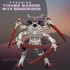photo of JOYTOY x Warhammer 40000 Hive Fleet Leviathan: Tyranid Warrior with Boneswords
