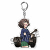 photo of Girls und Panzer das Finale Acrylic Keychain: Yukari Akiyama