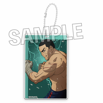 main photo of Golden Kamuy Gong! Acrylic Keychain: Sergeant Tsukishima