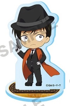 main photo of Detective Conan Niitengo Acrylic Stand Collection Old Suits ver.: Takagi