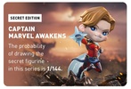 photo of POP MART Marvel Infinity Saga Blind Box: Captain Marvel Awakens [Secret]