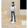 photo of Attack on Titan New Illustration Wearing Scarf ver. Jumbo Acrylic Stand: Eren